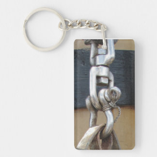 Hardware-Schlüsselkette des Segelns - Doppelseitig Schlüsselanhänger