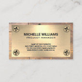 Hardware-Tools | Bau | Schrauben Holz Visitenkarte (Rückseite)