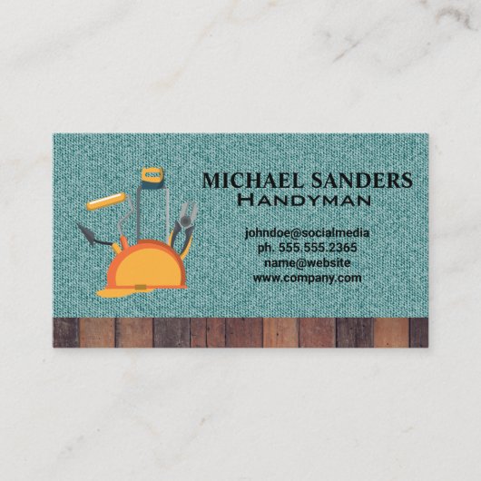 Hardware-Tools | Bauharthut Visitenkarte (Vorderseite)