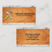 Hardware-Tools | Baumaterial Visitenkarte (Vorne/Hinten)