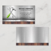 Hardware-Tools | Baumeister | Carpentry Visitenkarte (Vorne/Hinten)