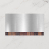 Hardware-Tools | Baumeister | Holzmetall Visitenkarte (Rückseite)