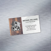 Hardware Tools | Handyman | Home Renovations Magnetische Visitenkarte (Beispiel)