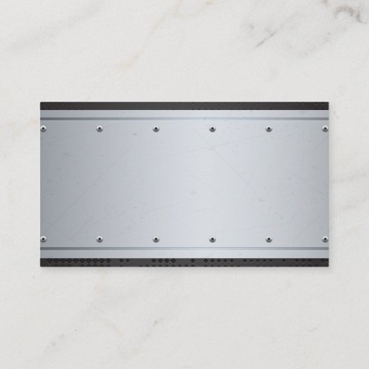 Hardware-Tools | Handyman Metal Rivets Visitenkarte (Rückseite)