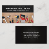 Hardware-Tools | Holz | Kohlenstofffaser Visitenkarte (Vorne/Hinten)