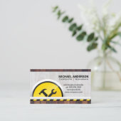 Hardware-Tools | Holzbeton Visitenkarte (Stehend Vorderseite)