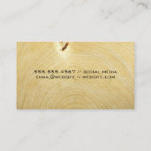 Hardware-Tools | Holzkörner Visitenkarte (Rückseite)