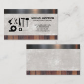 Hardware-Tools | Holzmetall Visitenkarte (Vorne/Hinten)