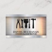 Hardware-Tools | Metallische Visitenkarte (Vorderseite)