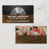 Hardware-Tools | Tabellenansicht | Holz Visitenkarte (Vorne/Hinten)