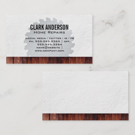 Hardware-Tools | Visitenkarte (Vorne/Hinten)