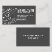 Hardware-Tools Visitenkarte (Vorne/Hinten)