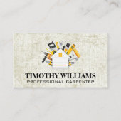 Hardware-Tools | Zuhause Icon Business Card Visitenkarte (Vorderseite)