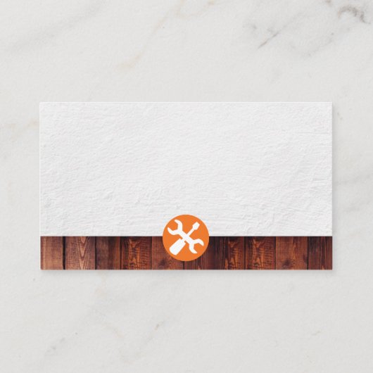 Hardware-Tools | Zuhause Reparaturen Visitenkarte (Rückseite)