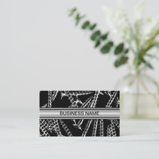 Hardware- und Baukarten Visitenkarte (Stehend Vorderseite)