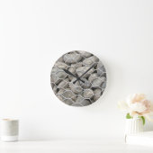 Hardwired Wall Clock Runde Wanduhr (Zuhause)