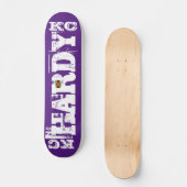 HARDY JMTSKATBBOARD Skateboard, 7¾" Deck Skateboard (Vorderseite)