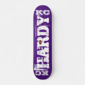 HARDY JMTSKATBBOARD Skateboard, 7¾" Deck Skateboard (Vorne)