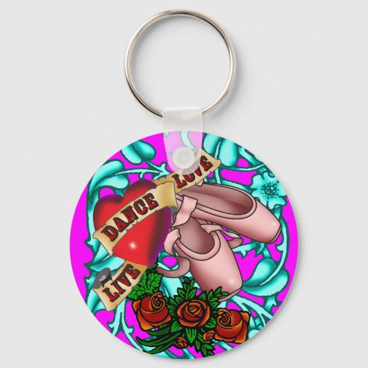 hardy_Skater_vine, hardy_dance_toeshoes, hardy_.. Schlüsselanhänger (Vorderseite)