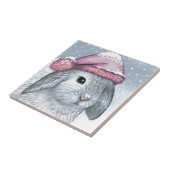 Hare 14 Rabbit Fliese (Seite)