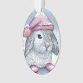 Hare 14 Rabbit Ornament (Vorderseite)