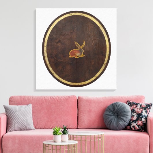 Hare 2009 leinwanddruck (Insitu (Wohnzimmer))