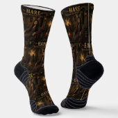 Hare Album: eine Parodie Socken (Gewinkelt)