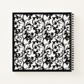 Hare and Moon Spiral Notebook Notizblock (Rückseite)