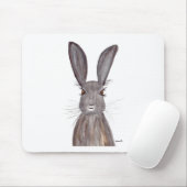 Hare Aquarellkaninchen Art Mousepad (Mit Mouse)