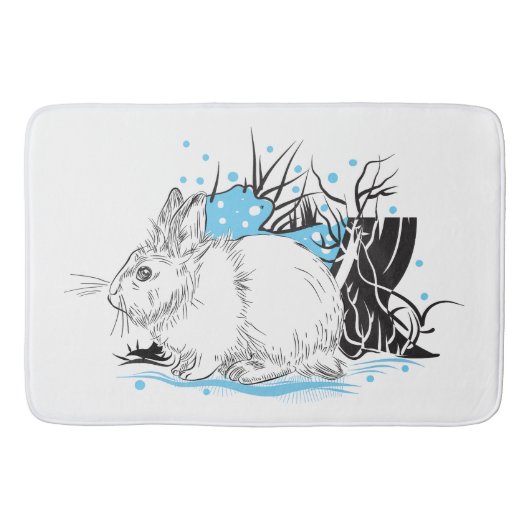 Hare Badematte (Vorderseite)