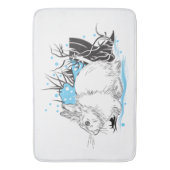 Hare Badematte (Vorderseite Vertikal)