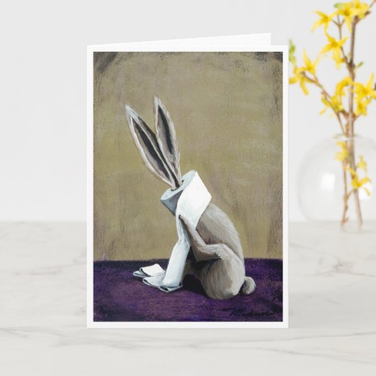 Hare-Brained Card Karte (Gelbe Blume)
