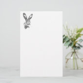 Hare Briefpapier (Stehend Vorderseite)
