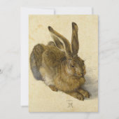 Hare by Albrecht Durer Dankeskarte (Vorderseite)