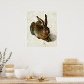 Hare by Albrecht Dürer Poster (Küche)