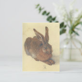 Hare by Albrecht Durer Postkarte (Stehend Vorderseite)