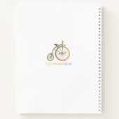 Hare Cook 8.5" x 11" Rezept Journal Notizblock (Rückseite)