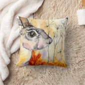 Hare cushion (a390) kissen (Decke)
