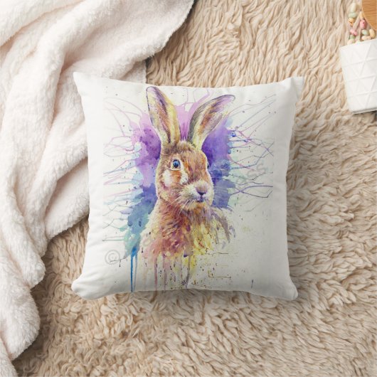 Hare Cusion Kissen (Decke)