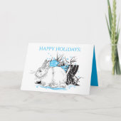 Hare Feiertagskarte (Vorderseite)