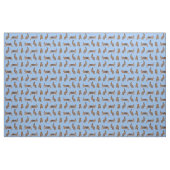 Hare Frenzy Fabric (Light Blue) Stoff (Fat Quarter (45,7 x 55,9 cm))