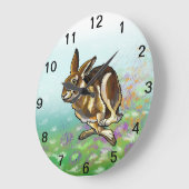 Hare Große Wanduhr (Winkel)