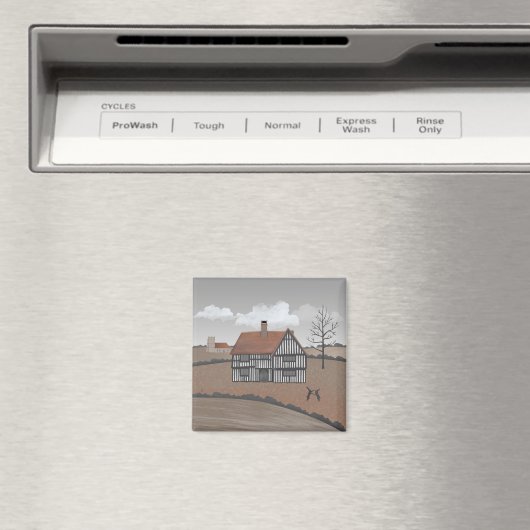 Hare House Magnet (In Situ (Geschirrspüler))