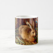 Hare in Forest Hans Hoffmann Rabbit Malerei Kaffeetasse (Mittel)