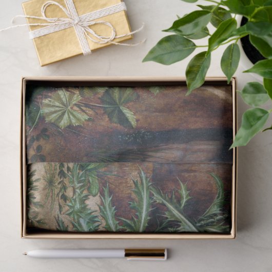 Hare in Forest Rabbit Decoupage Seidenpapier (Geschenk)