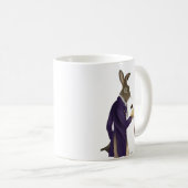 Hare in Lila Hülle 2 Kaffeetasse (VorderseiteRechts)