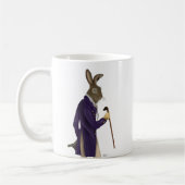 Hare in Lila Hülle 2 Kaffeetasse (Links)