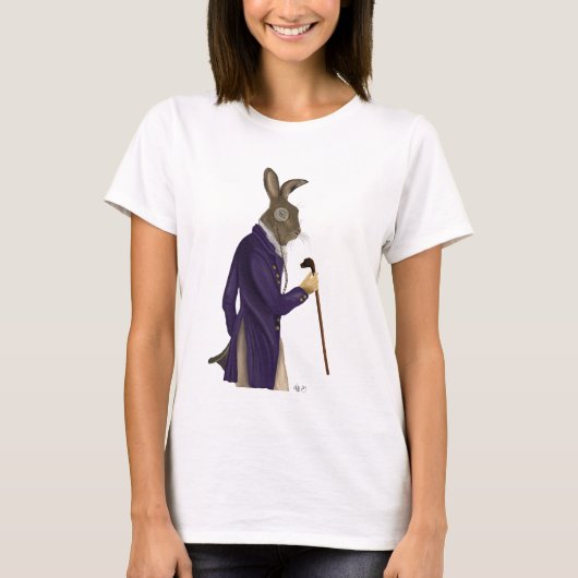 Hare in Lila Hülle 2 T-Shirt (Vorderseite)