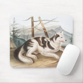 Hare Indian Dog (Canis familiaris) Illustration Mousepad (Mit Mouse)