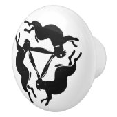 Hare/Kaninchen Keramikknauf (Rechts)